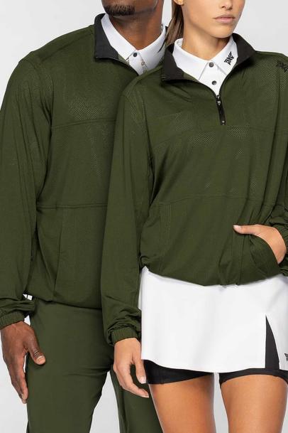 PXG Unisex Perforated Jersey 1/4 Zip Pullover