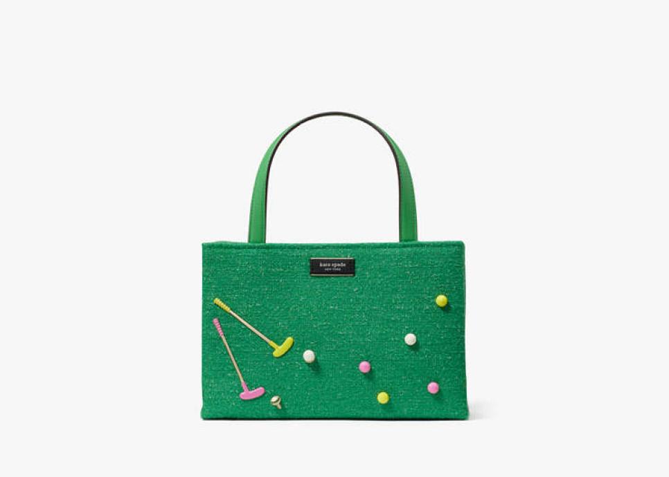 Kate Spade Sam Icon Astroturf Fabric Small Tote