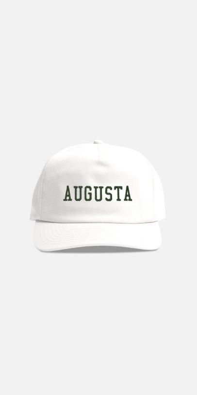 Quiet Golf Club Men's Augusta Snapback White
