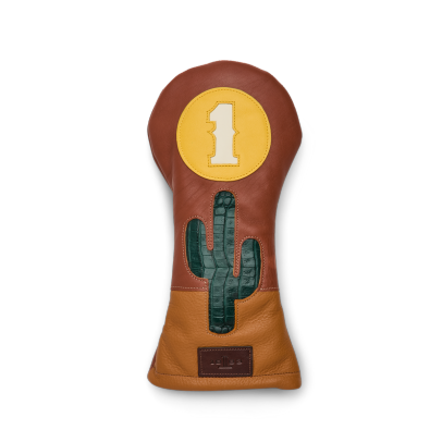 Lucchese Leather Driver Headcover