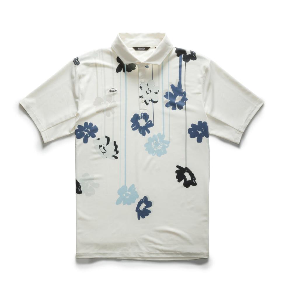Radmor Men's Taylor Recycled Floral Drip Polo