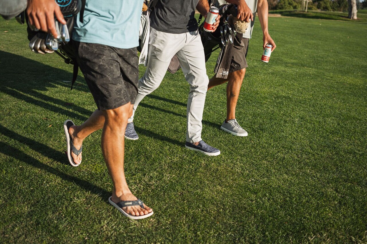 Linksoul and OluKai team up for beachy footwear collab for relaxing summer golf Golf Equipment Clubs Balls Bags Golf Digest