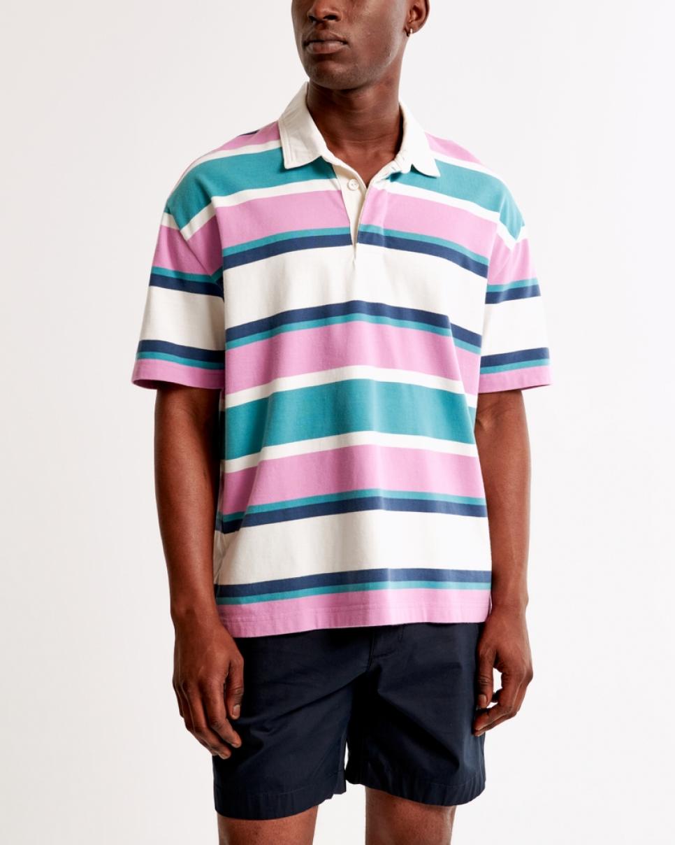 Abercrombie x Random Golf Club Rugby Polo