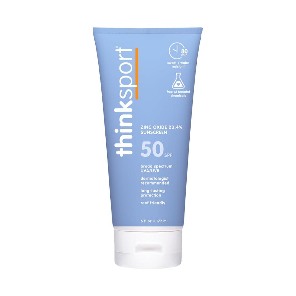 Thinksport SPF 50+ Mineral Sunscreen (6oz)