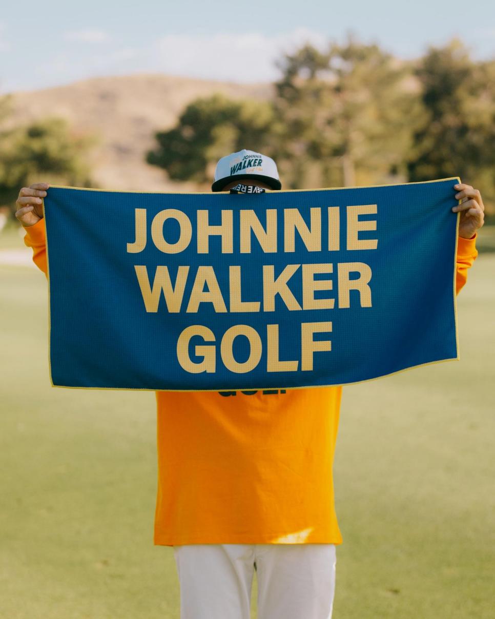 Devereux  Johnnie Walker Golf Towel 