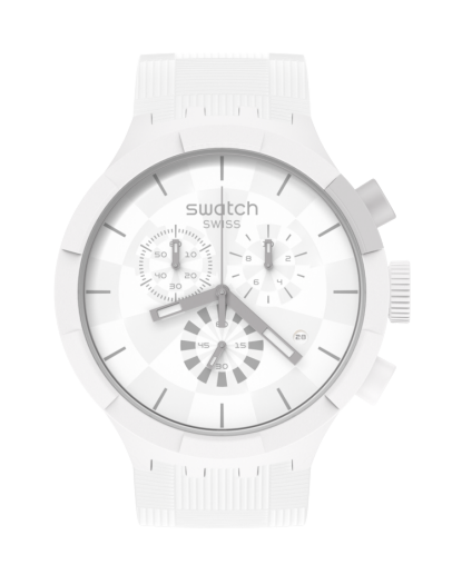 Swatch CHEQUERED WHITE Watch