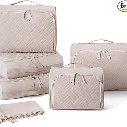 BAGSMART Quilted Packing Cubes