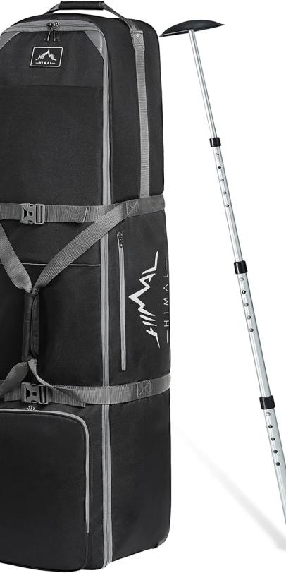 GoHimal Golf Travel Bag with Adjustable Support Rod
