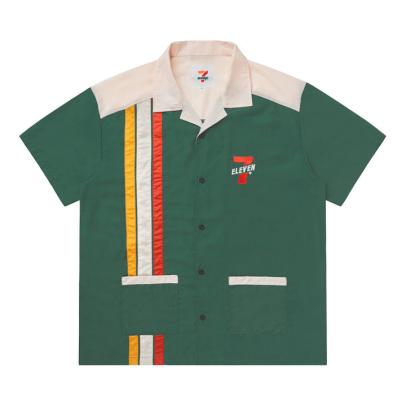 7Collection Retro 7-Eleven Woven Button Up II