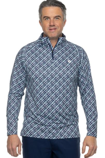 Coolibar Men's Fairway Golf Pullover