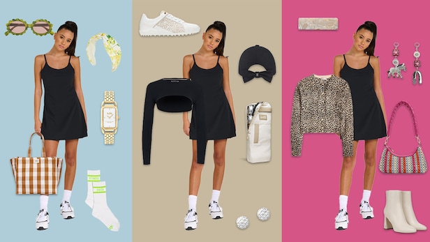 Three Ways to Wear: Bad Birdie’s little black golf dress (on and off the course)