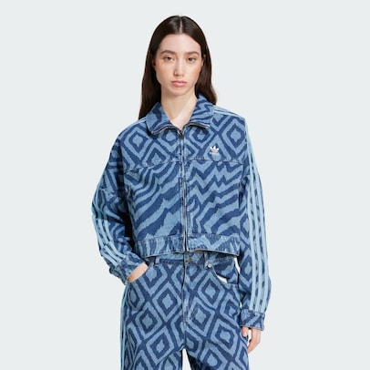 adidas Women’s ADIDAS X FARM RIO DENIM TRACK TOP