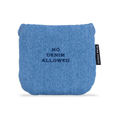 Seamus Golf "No Denim Allowed" Mallet Putter Cover