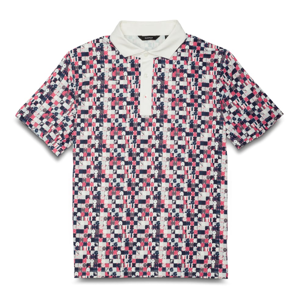 Taylor Recycled Boetti Polo - Rosewood