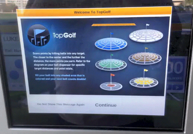 Top golf store highest score